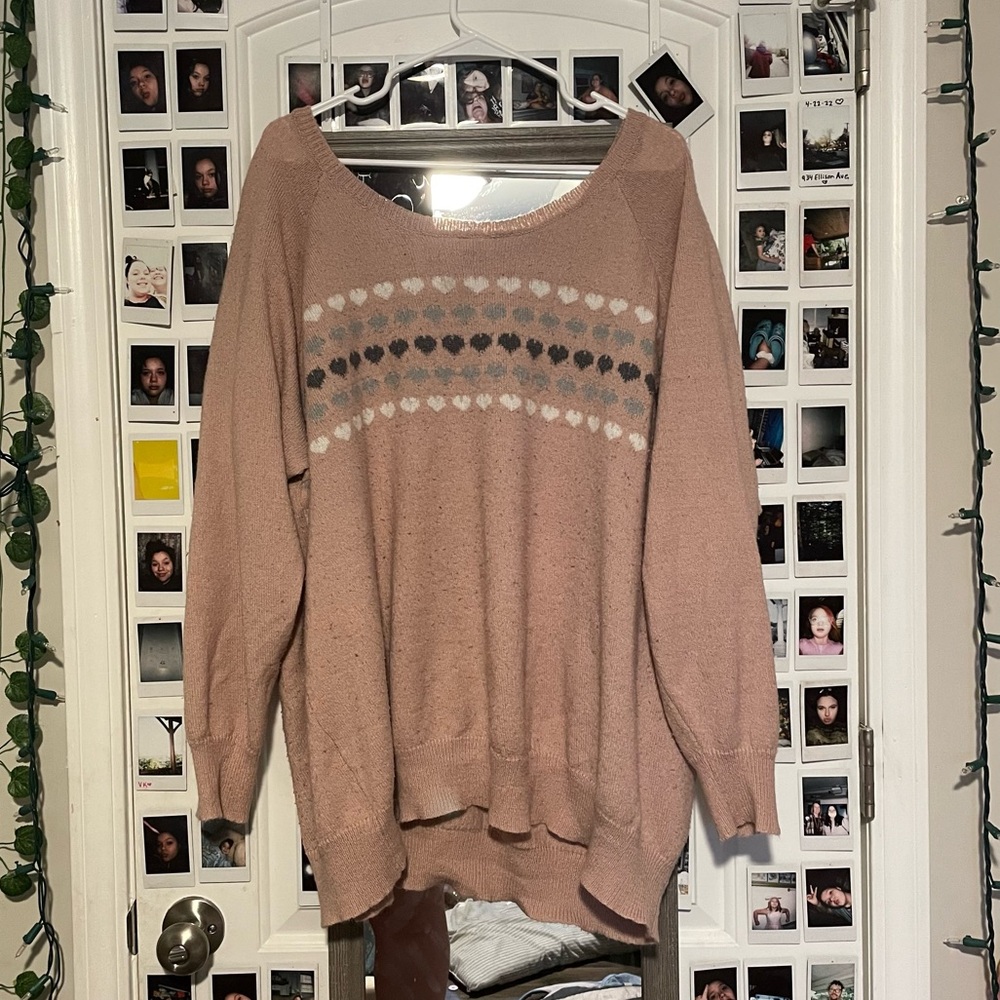TORRID coquette sweater off the shoulder